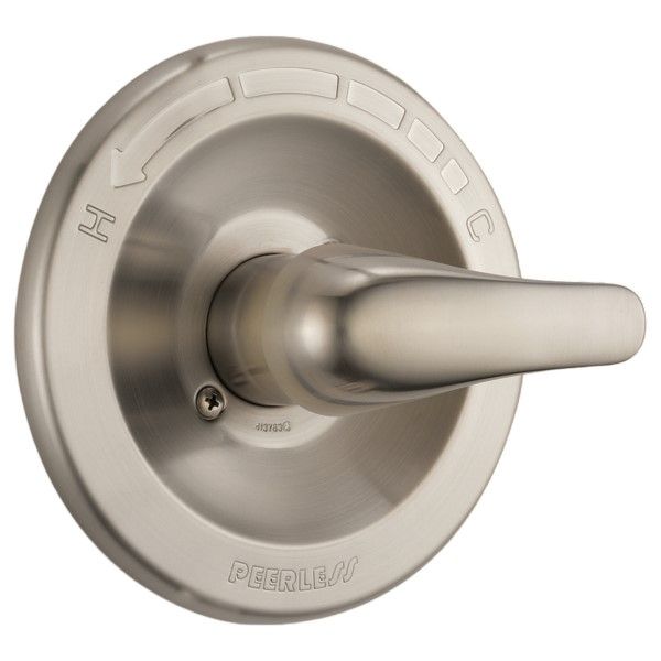 Peerless Core Brushed Nickel Valve Only Trim Kit-0