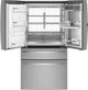 GE Profile™ 36" 27.6 Cu. Ft. Fingerprint Resistant Stainless Steel Freestanding French Door Refrigerator-1