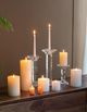 A & B Home 2-Piece White Candle Set-5
