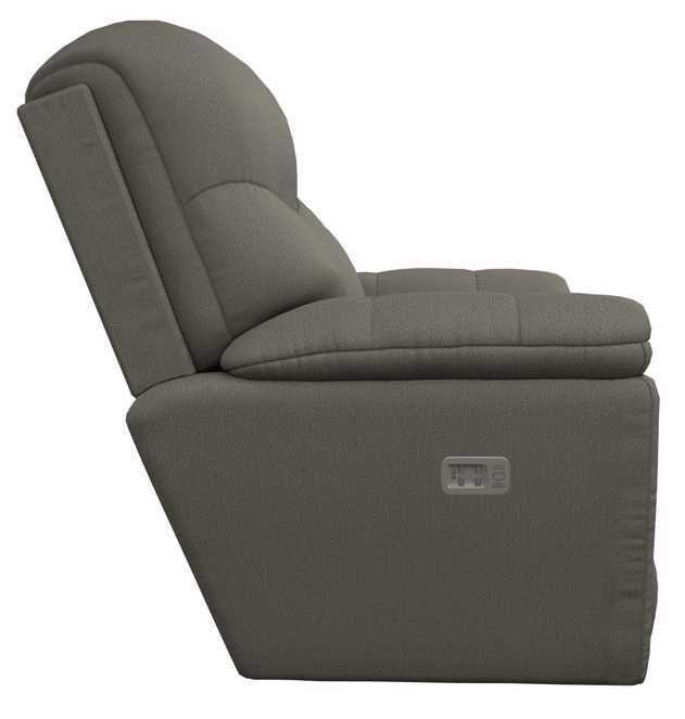 La-Z-Boy® Morrison Silver Power Wall Recliner with Headrest and Lumbar-2