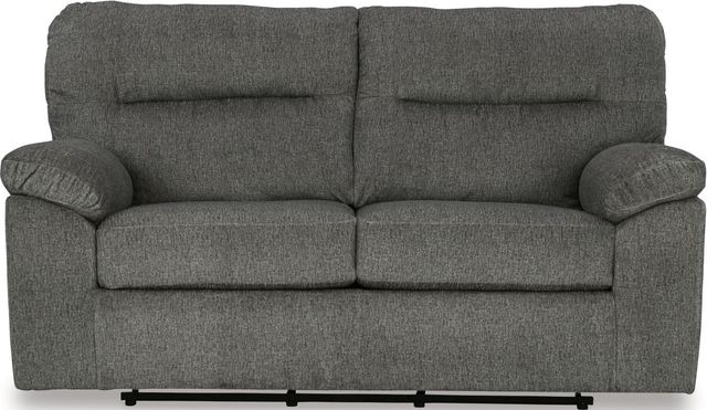 Signature Design by Ashley® Bindura Mineral Glider Loveseat-1