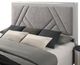 Furniture of America® Aldgate Light Gray Eastern King Panel Bed-1
