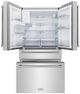ZLINE 36" 21.6 Fingerprint Resistant Stainless Steel Counter Depth French Door Refrigerator -1