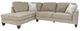 Porter International Designs Lombard 2-Piece Sand Sectional-0