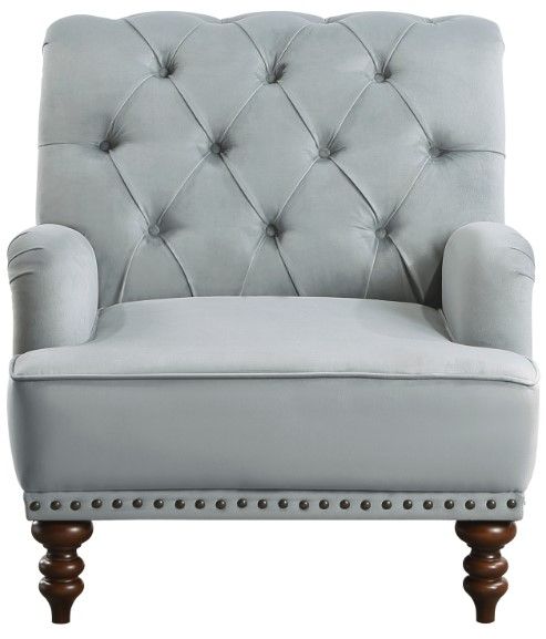 Homelegance® Holland Park Gray Accent Chair-2