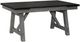 Liberty Furniture Newport 6-Piece Carbon Gray/Smokey Gray Trestle Dining Set-4