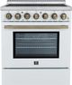 FORNO® Paolo 30" White Freestanding Electric Range-0