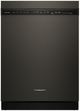 KitchenAid® 24" Black Ore Third Level Jet Rack Front Control Built-In Dishwasher with 40+ Total Wash Jets-0