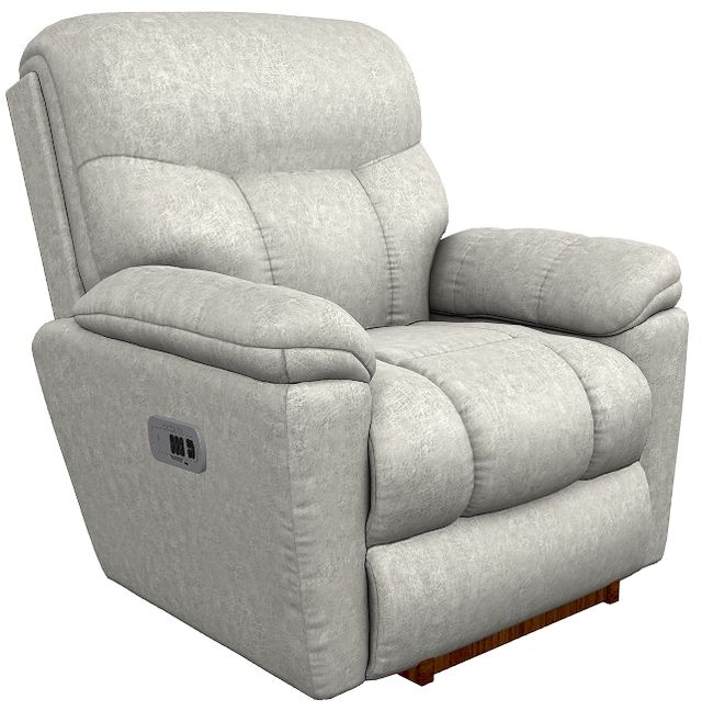 La-Z-Boy® Morrison Dove Power Rocking Recliner with Headrest-0