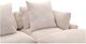 Moe's Home Collection Tumble Lounge 4-Piece Cappuccino L-Shaped Modular Sectional and Ottoman-4