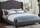 Titus Furniture Charcoal Queen Upholstered Panel Bed-0