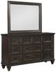 New Classic® Home Furnishings Sevilla 4-Piece Walnut Queen Panel Bedroom Set-3