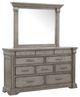 Pulaski™ Madison Ridge Bluff Gray Mirror-1