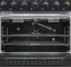 FORNO® Antico Series Alta Qualita 36" Black Pro Style Gas Range-4