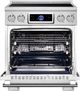 FORNO® Maximus Series Alta Qualita 30" Stainless Steel Freestanding Induction Range-4