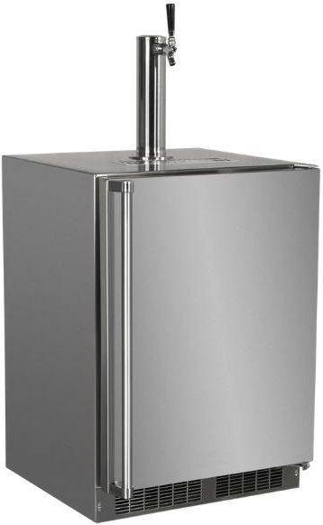 Marvel 5.7 Cu. Ft. Stainless Steel Outdoor Kegerator-0