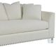 Fairfield® Customizable Urban Living Clipped Arm Sofa with Multi-Pillow Back and Acrylic Legs-2