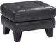 Homelegance® Spivey Dark Gray Leather Ottoman-0