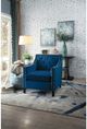 Mazin Furniture Grazioso Navy Accent Chair-2
