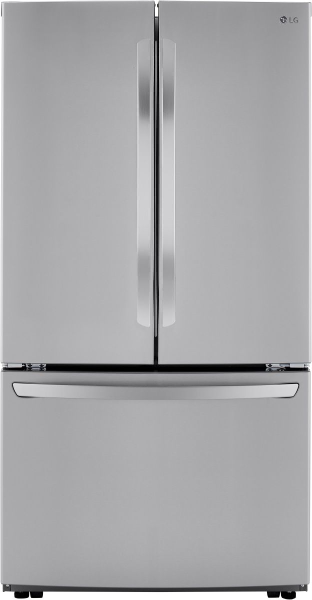 LG 36" 29.0 Cu. Ft. PrintProof™ Stainless Steel Smart French Door Refrigerator-0