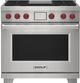 Wolf® 36" Stainless Steel Pro Style Dual Fuel Range-0