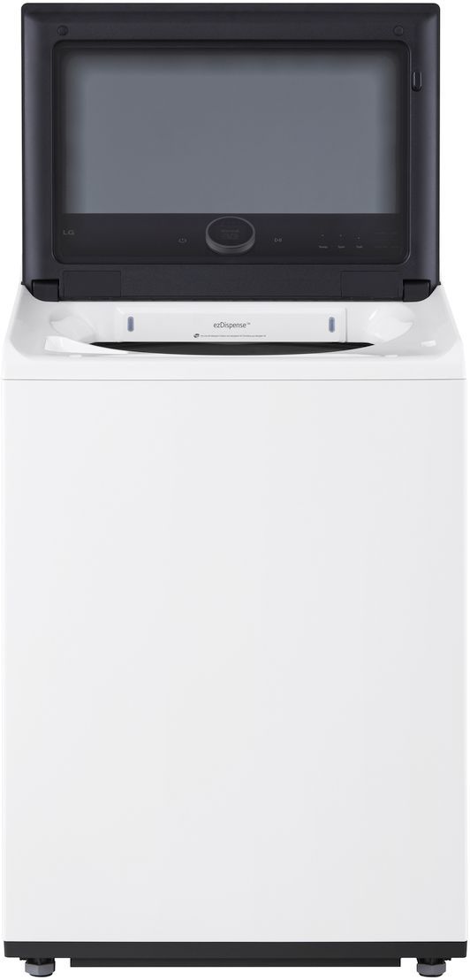 LG 5.5 Cu. Ft. Alpine White Impeller Top Load Washer with TurboWash™-2