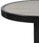 CabanaCoast® Customizable Kensington Wooden 24" Outdoor Round Pedestal Bar Table-2