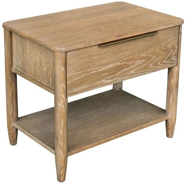 LH Home Kamelia Sand Nightstand-0