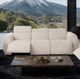 Furniture of America® Thaddea White Power Sofa-0