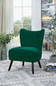 Mazin Furniture Imani Green Accent Chair-2