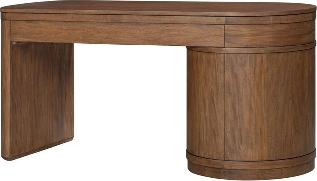 aspenhome® Caden Spiced Caramel 64'' Single Pedestal Desk-0