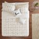 Olliix by Intelligent Design Raina Ivory and Gold Twin/Twin XL Metallic Printed Comforter Set-3