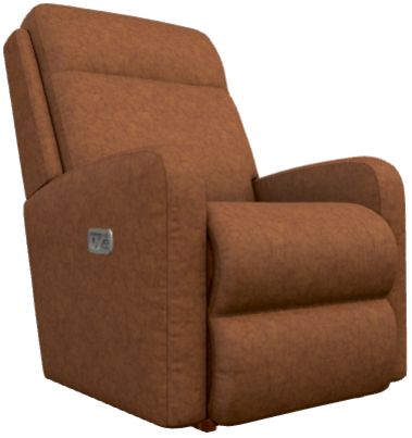 La-Z-Boy® Finley Clay Power Rocking Recliner with Headrest and Lumbar-0