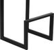Porter International Designs Cube Black/Walnut Bar Stool-4