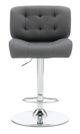 Powell® Bridger Gray Adjustable Bar Stool-3