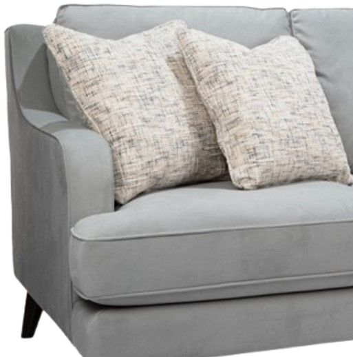 Decor-Rest® Furniture LTD Customizable 2508 Loveseat with Flared Leg-1