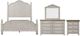 Liberty Furniture Farmhouse Reimagined 4-Piece Antique White/Chestnut King Bedroom Set-0