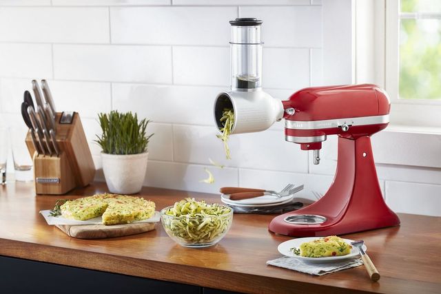 KitchenAid® Fresh Prep Slicer/Shredder Stand Mixer Attachment-4