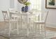 Jofran Inc. Simplicity Paperwhite X-Back Counter Stool-1