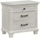 New Classic® Home Furnishings Silver Sands Gray Nightstand-0