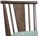 Intercon West End Saddle/Sage Green Spindle Splat Side Chair-1