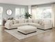 Homelegance® Traverse 6-Piece Beige Modular Sectional with Ottoman-1