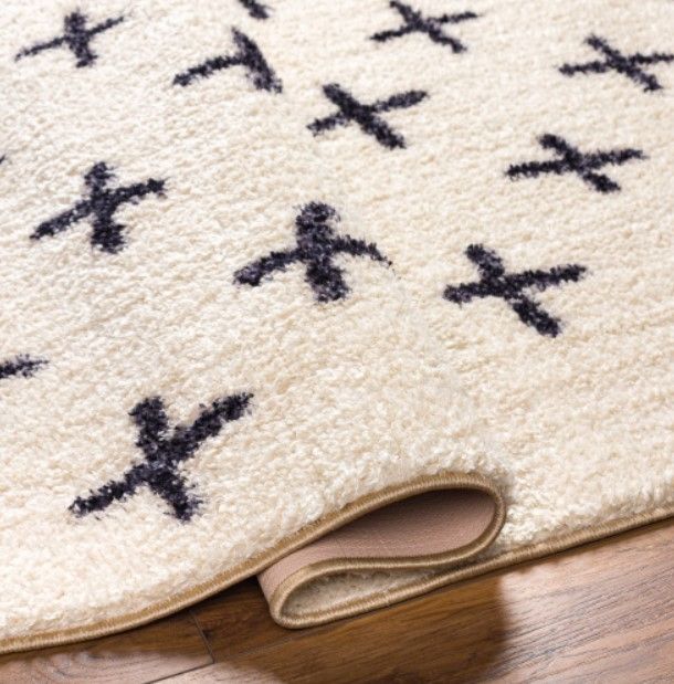 Surya Lykke Black/White 4'x6' Area Rug-3