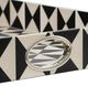 A & B Home Hanley 2-Piece Black/White Geometric Tray Set-2