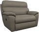 La-Z-Boy® Roman Grey Leather Power Reclining Chair and a Half with Headrest and Lumbar-0