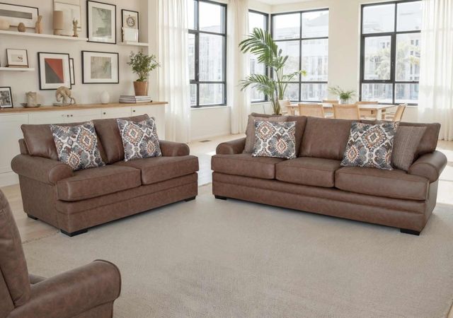 Franklin™ Langston Duvall Vintage Brown Sofa-1