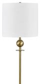 Crestview Collection Camille White Buffet Lamp with Gold Accent-1