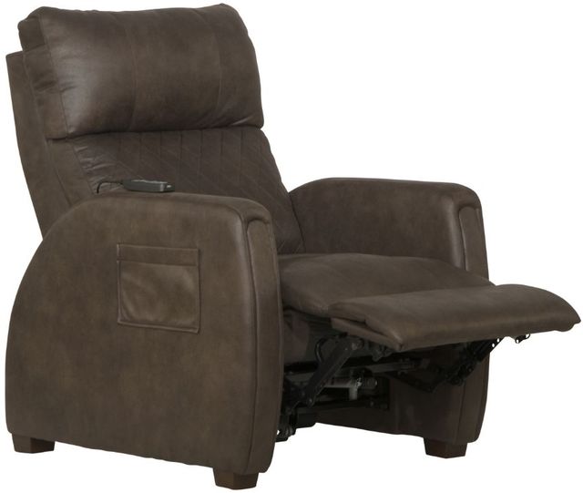 Catnapper® Relaxer Bark Power Lay Flat Recliner with Power Adjustable Headrest and Lumba-1