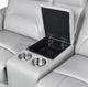 Furniture of America® Terentius Taupe Power Reclining Loveseat-3