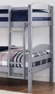 Titus Furniture Grey Twin/Twin Bunk Bed-1